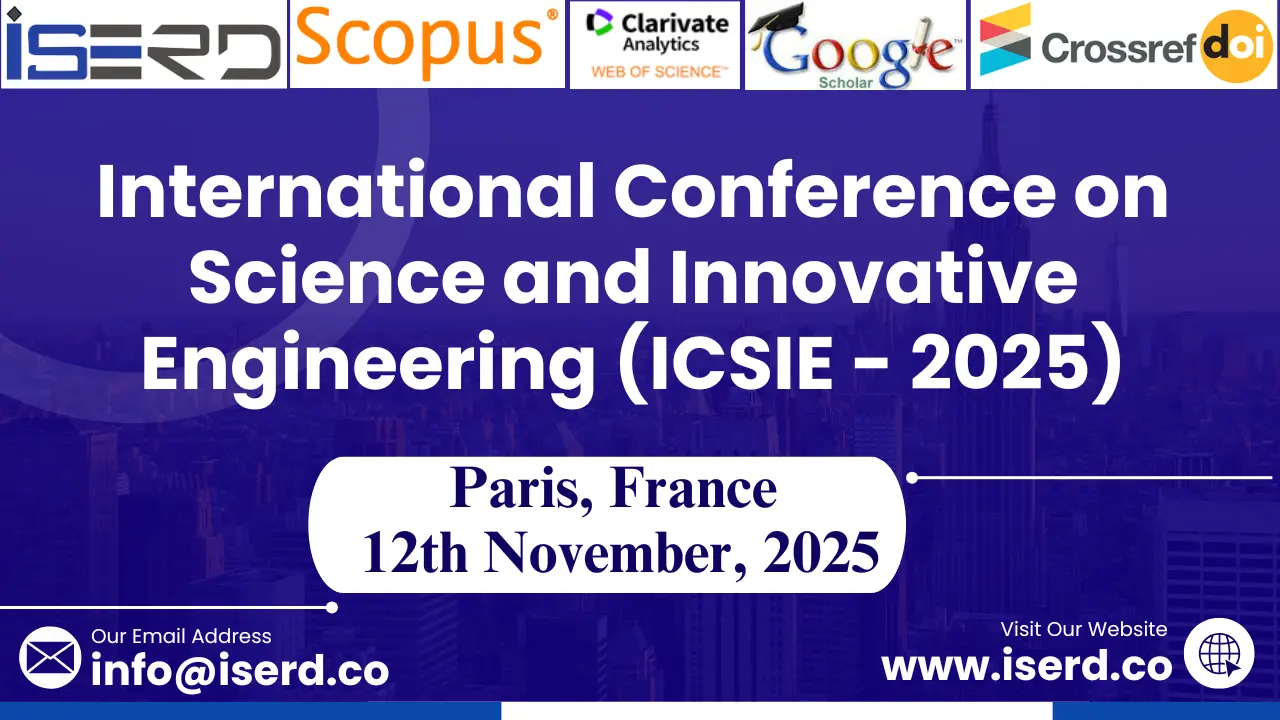 Science and Innovative Engineering Conference in France
